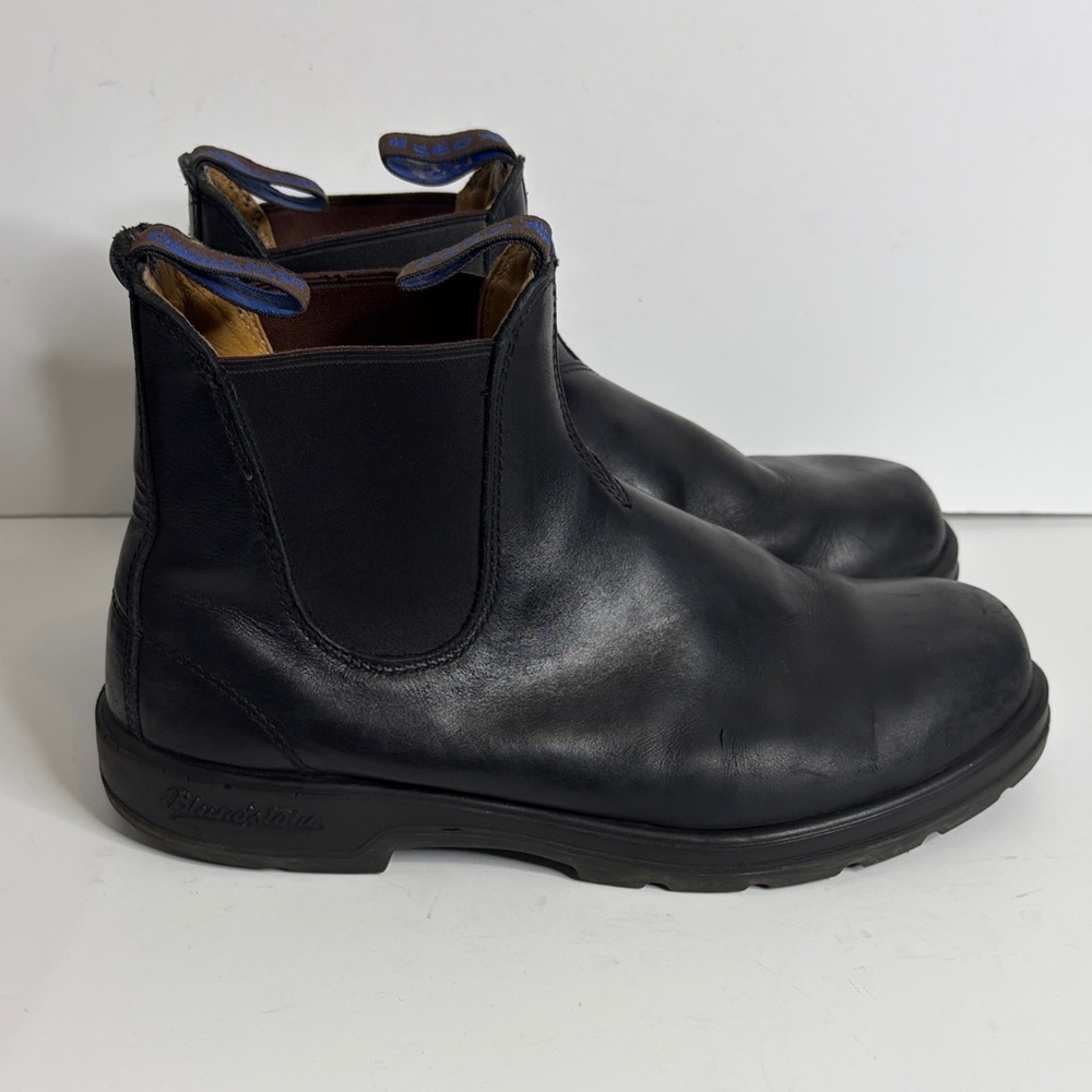 Blundstone Black Leather Chelsea Boots